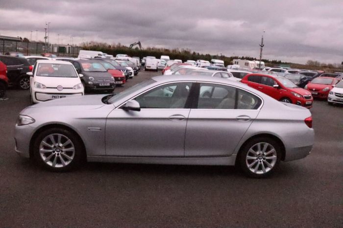 BMW 5 Series 2.0 520D LUXURY 4d 181 BHP Saloon Diesel SILVER