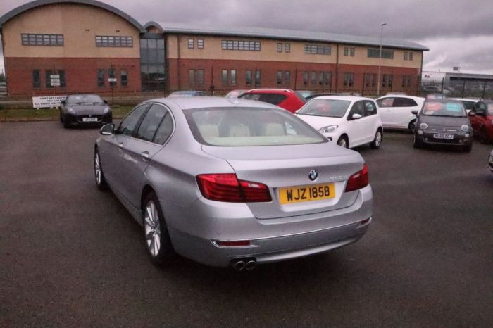 BMW 5 Series 2.0 520D LUXURY 4d 181 BHP Saloon Diesel SILVER