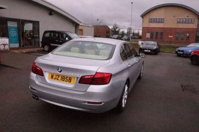 BMW 5 Series 2.0 520D LUXURY 4d 181 BHP Saloon Diesel SILVER