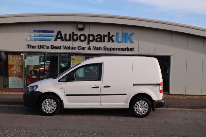 Volkswagen Caddy 1.6 C20 PLUS TDI STARTLINE 101 BHP PANEL VAN Diesel WHITE