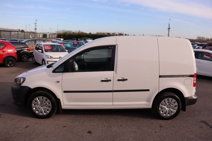 Volkswagen Caddy 1.6 C20 PLUS TDI STARTLINE 101 BHP PANEL VAN Diesel WHITE