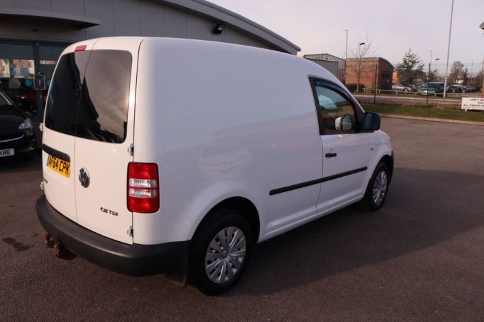 Volkswagen Caddy 1.6 C20 PLUS TDI STARTLINE 101 BHP PANEL VAN Diesel WHITE