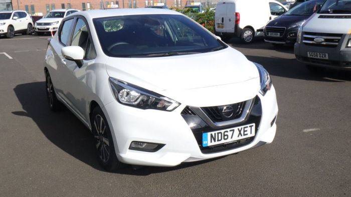 Nissan Micra 1.0 ACENTA 5d 70 BHP Hatchback Petrol WHITE