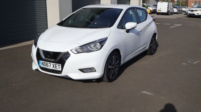 Nissan Micra 1.0 ACENTA 5d 70 BHP Hatchback Petrol WHITE