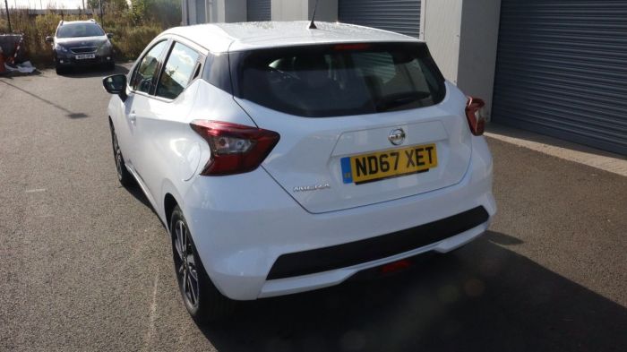 Nissan Micra 1.0 ACENTA 5d 70 BHP Hatchback Petrol WHITE