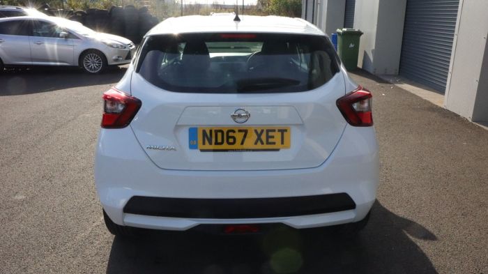 Nissan Micra 1.0 ACENTA 5d 70 BHP Hatchback Petrol WHITE