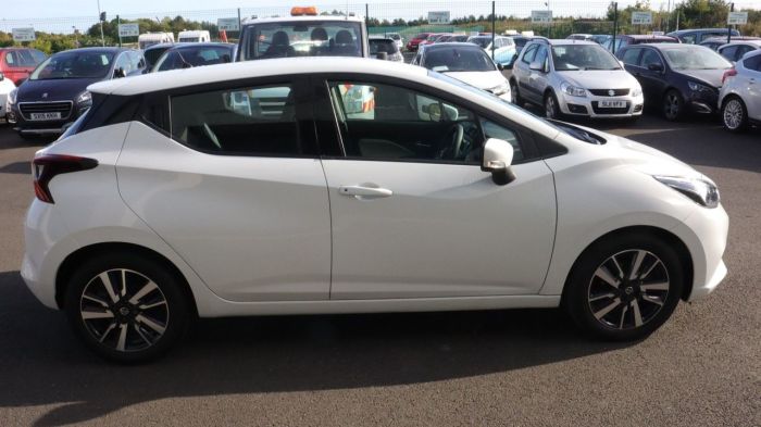 Nissan Micra 1.0 ACENTA 5d 70 BHP Hatchback Petrol WHITE