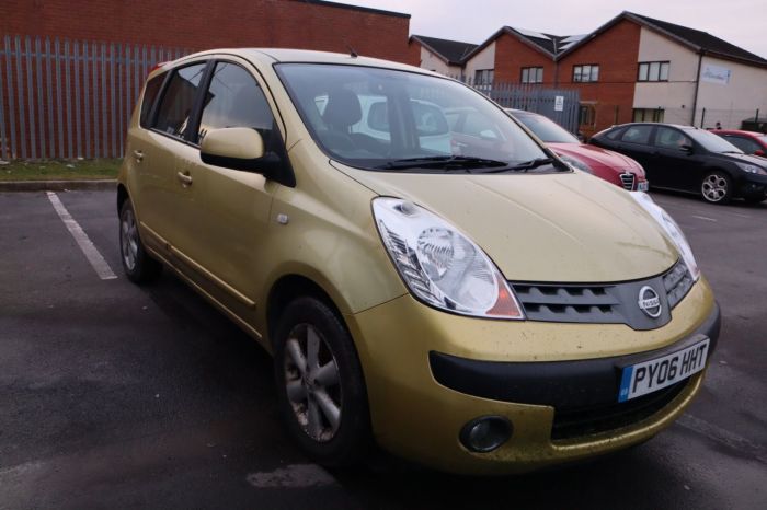 Nissan Note 1.4 SE 5d 87 BHP Hatchback Petrol YELLOW