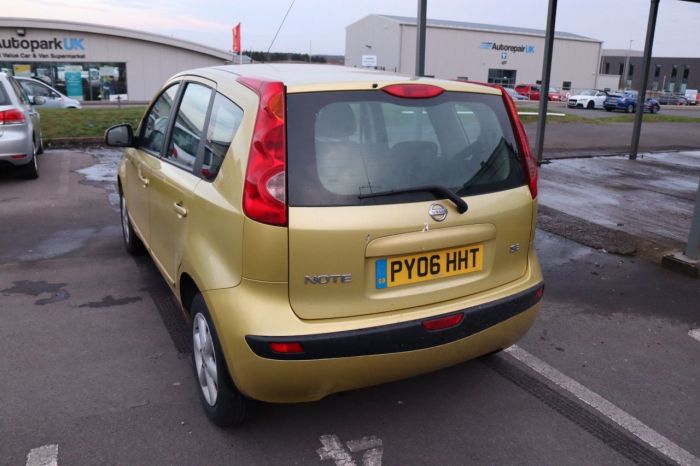 Nissan Note 1.4 SE 5d 87 BHP Hatchback Petrol YELLOW