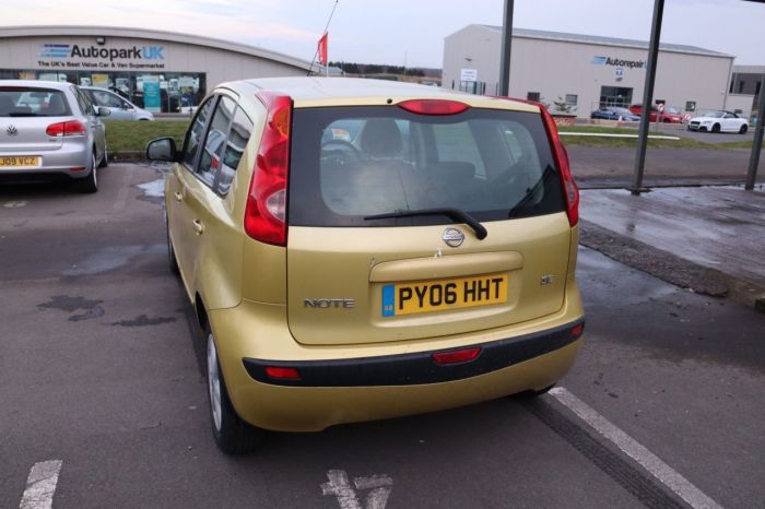 Nissan Note 1.4 SE 5d 87 BHP Hatchback Petrol YELLOW