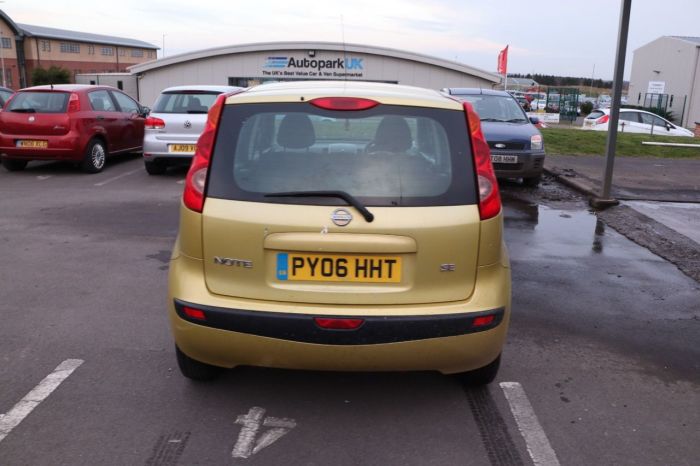 Nissan Note 1.4 SE 5d 87 BHP Hatchback Petrol YELLOW