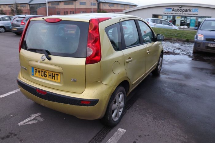 Nissan Note 1.4 SE 5d 87 BHP Hatchback Petrol YELLOW