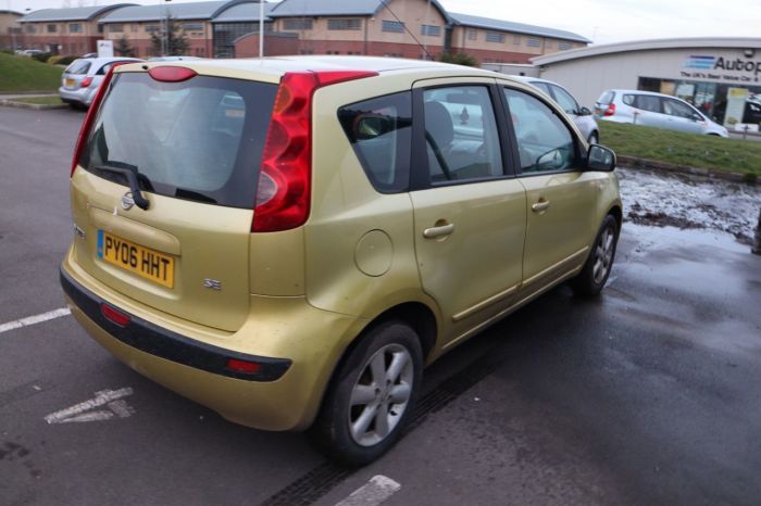 Nissan Note 1.4 SE 5d 87 BHP Hatchback Petrol YELLOW