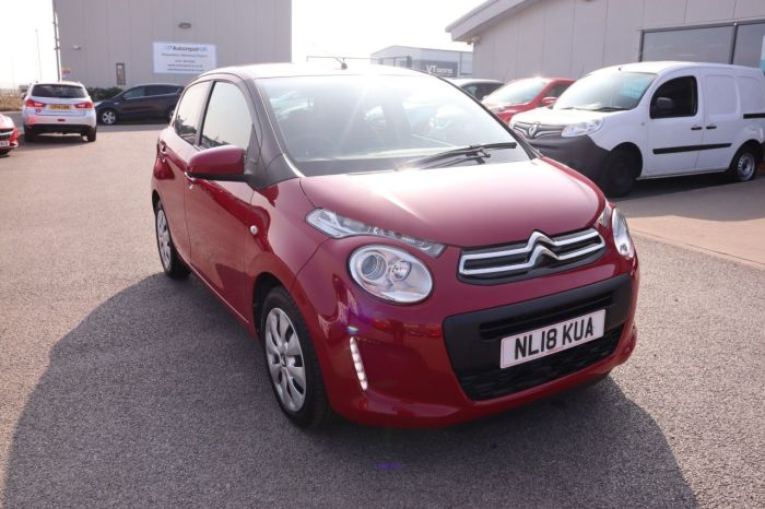 Citroen C1 1.0 FEEL 5d 68 BHP Hatchback Petrol RED