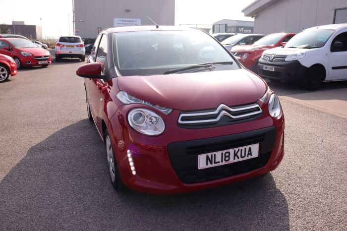 Citroen C1 1.0 FEEL 5d 68 BHP Hatchback Petrol RED