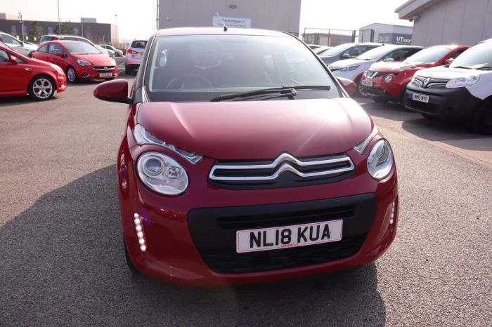 Citroen C1 1.0 FEEL 5d 68 BHP Hatchback Petrol RED