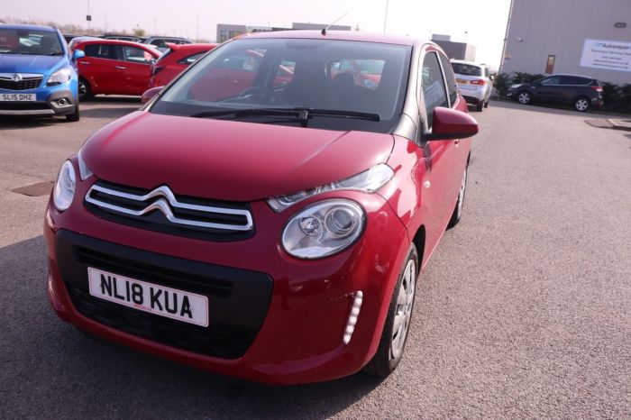 Citroen C1 1.0 FEEL 5d 68 BHP Hatchback Petrol RED