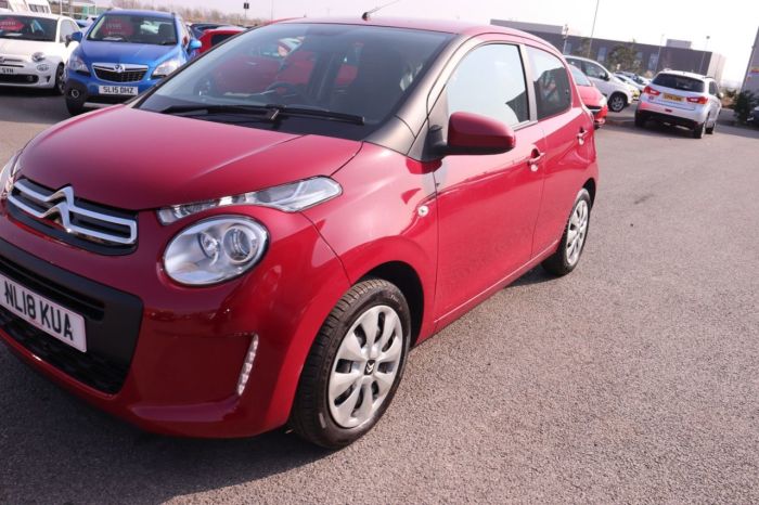 Citroen C1 1.0 FEEL 5d 68 BHP Hatchback Petrol RED