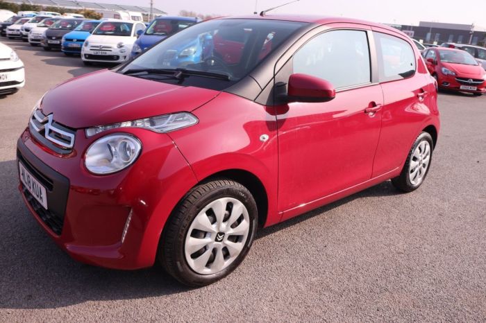 Citroen C1 1.0 FEEL 5d 68 BHP Hatchback Petrol RED