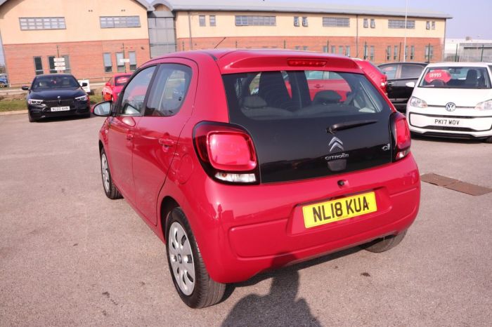 Citroen C1 1.0 FEEL 5d 68 BHP Hatchback Petrol RED