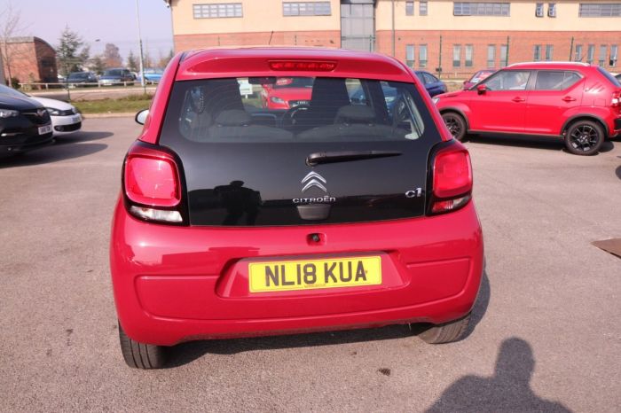 Citroen C1 1.0 FEEL 5d 68 BHP Hatchback Petrol RED