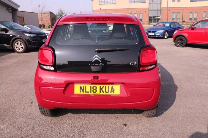 Citroen C1 1.0 FEEL 5d 68 BHP Hatchback Petrol RED