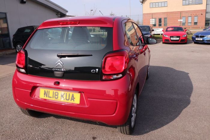 Citroen C1 1.0 FEEL 5d 68 BHP Hatchback Petrol RED