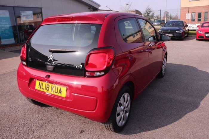 Citroen C1 1.0 FEEL 5d 68 BHP Hatchback Petrol RED