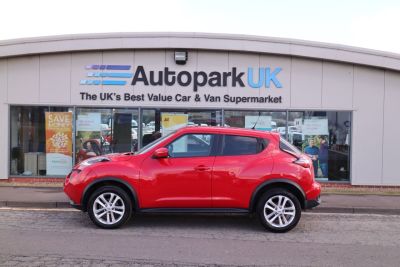 Nissan Juke 1.5 ACENTA DCI 5d 110 BHP Hatchback Diesel REDNissan Juke 1.5 ACENTA DCI 5d 110 BHP Hatchback Diesel RED at Motor Finance 4u Tunbridge Wells