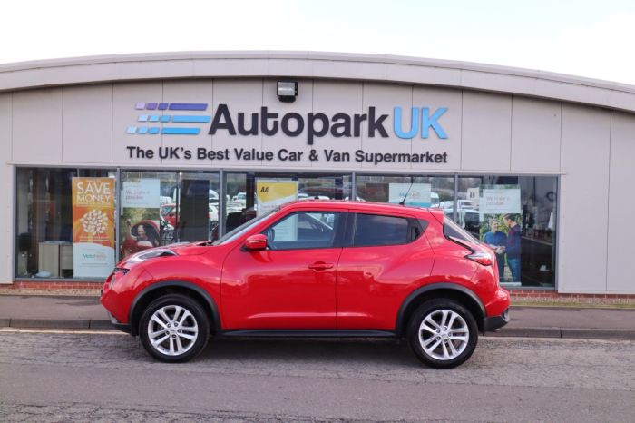 Nissan Juke 1.5 ACENTA DCI 5d 110 BHP Hatchback Diesel RED