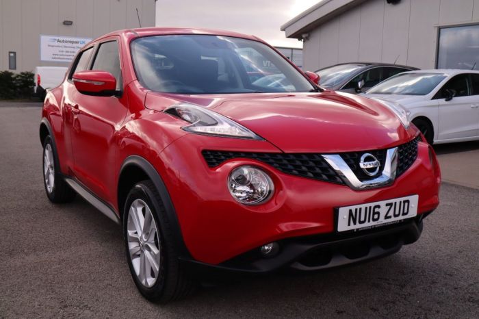 Nissan Juke 1.5 ACENTA DCI 5d 110 BHP Hatchback Diesel RED