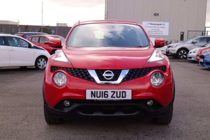 Nissan Juke 1.5 ACENTA DCI 5d 110 BHP Hatchback Diesel RED