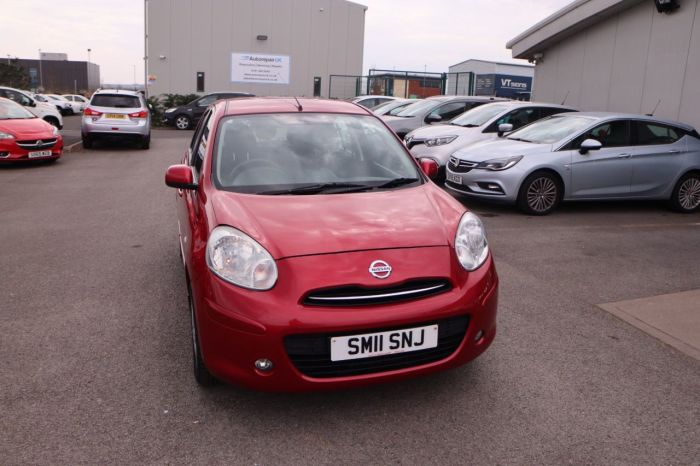 Nissan Micra 1.2 ACENTA 5d 79 BHP Hatchback Petrol RED