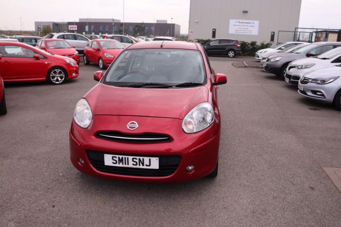 Nissan Micra 1.2 ACENTA 5d 79 BHP Hatchback Petrol RED