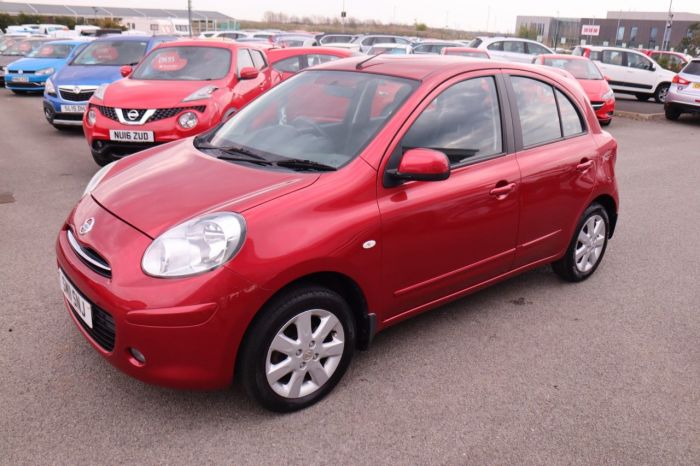 Nissan Micra 1.2 ACENTA 5d 79 BHP Hatchback Petrol RED