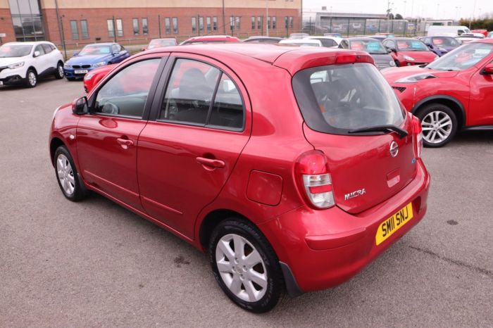 Nissan Micra 1.2 ACENTA 5d 79 BHP Hatchback Petrol RED