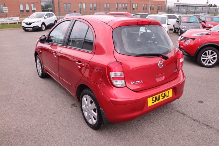 Nissan Micra 1.2 ACENTA 5d 79 BHP Hatchback Petrol RED