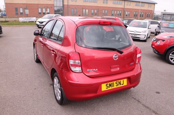 Nissan Micra 1.2 ACENTA 5d 79 BHP Hatchback Petrol RED