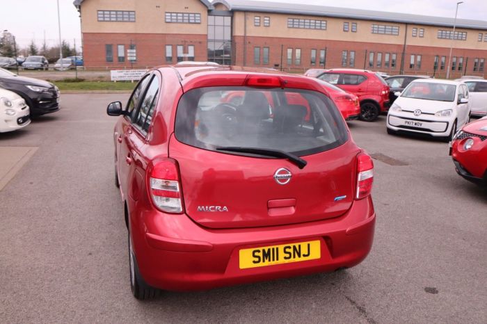 Nissan Micra 1.2 ACENTA 5d 79 BHP Hatchback Petrol RED