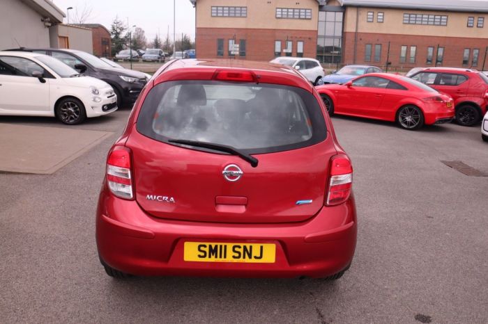 Nissan Micra 1.2 ACENTA 5d 79 BHP Hatchback Petrol RED