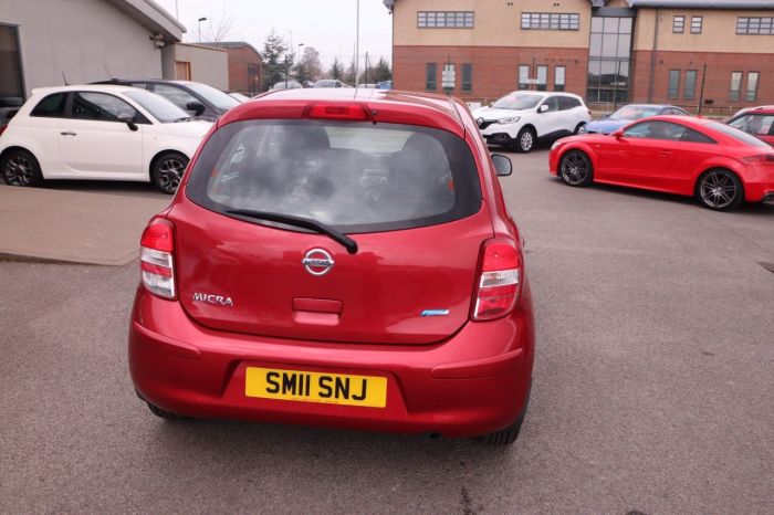 Nissan Micra 1.2 ACENTA 5d 79 BHP Hatchback Petrol RED