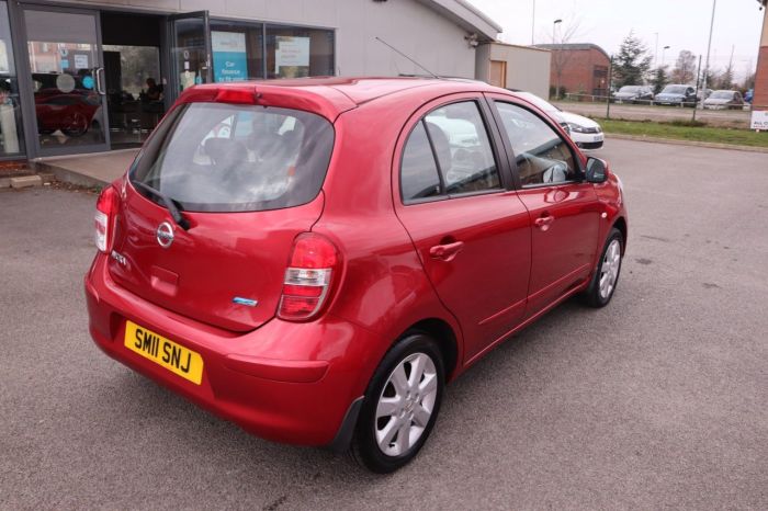 Nissan Micra 1.2 ACENTA 5d 79 BHP Hatchback Petrol RED