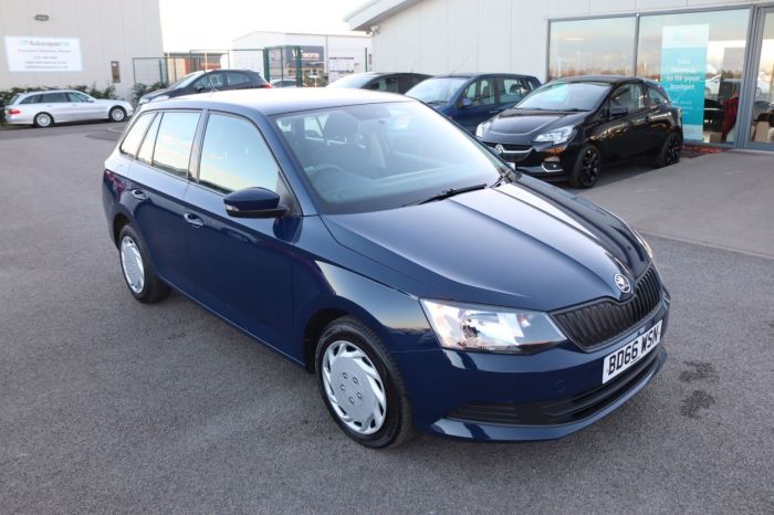 Skoda Fabia 1.4 S TDI 5d 74 BHP Estate Petrol BLUE