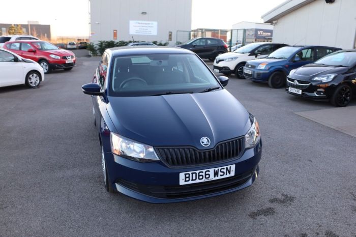 Skoda Fabia 1.4 S TDI 5d 74 BHP Estate Petrol BLUE