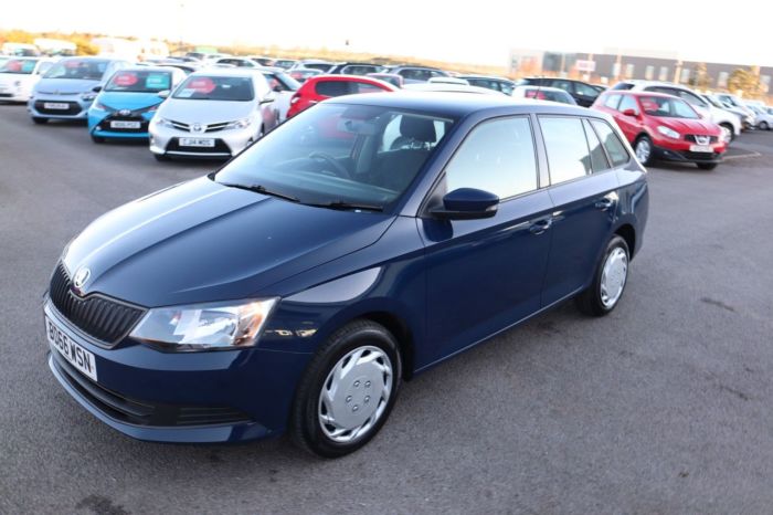 Skoda Fabia 1.4 S TDI 5d 74 BHP Estate Petrol BLUE