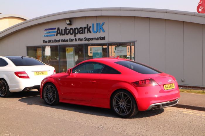 Audi TT 2.0 TDI QUATTRO BLACK EDITION 2d 168 BHP Coupe Diesel RED