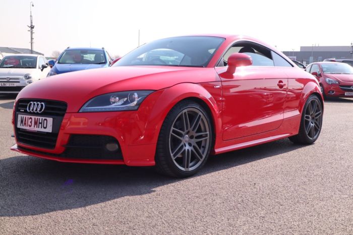 Audi TT 2.0 TDI QUATTRO BLACK EDITION 2d 168 BHP Coupe Diesel RED