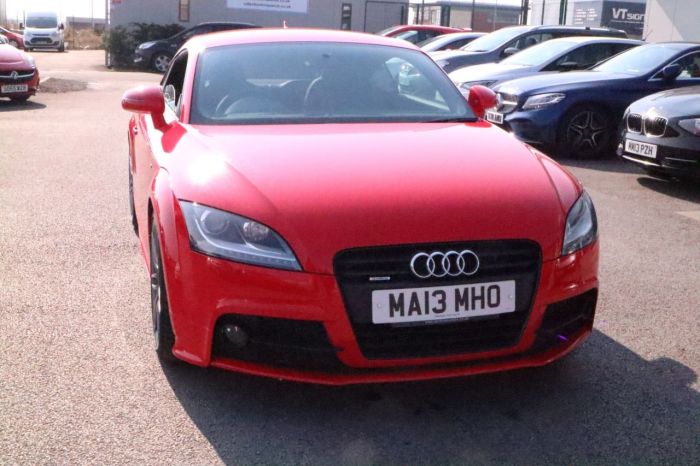 Audi TT 2.0 TDI QUATTRO BLACK EDITION 2d 168 BHP Coupe Diesel RED