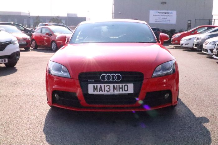 Audi TT 2.0 TDI QUATTRO BLACK EDITION 2d 168 BHP Coupe Diesel RED