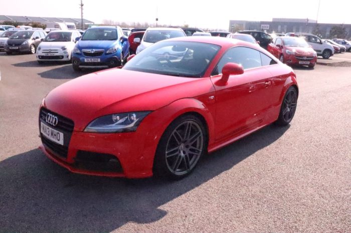 Audi TT 2.0 TDI QUATTRO BLACK EDITION 2d 168 BHP Coupe Diesel RED